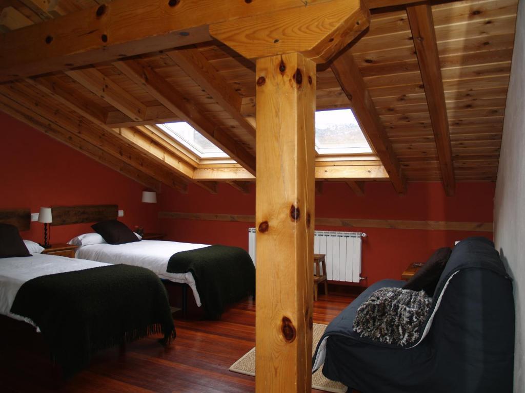 Hotel Rural Piedra Abierta San Martín de Perapertú Kamer foto